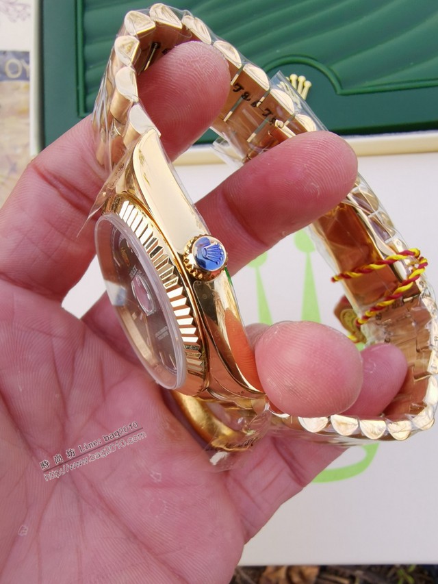 勞力士複刻手錶 Rolex星期日曆型daydate系列 36mm 全自動機械機芯女士腕表  gjs1860